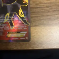Pokemon TCG Umbreon EX 119/124 LP Full Art Ultra Rare XY Fates Collide - Image 5