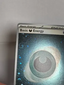 Pokemon Scarlet & Violet 151 Darkness Energy Cosmos Holo SVE EN 007 SWIRL - Image 2