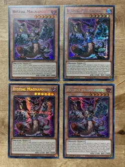 Yu-Gi-Oh! Bystial Magnamhut MP23-EN157 Prismatic Secret Rare 1st Edition x4 NM - Image 1