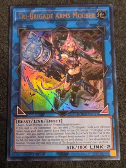 Tri-Brigade Arms Mouser DOOD-EN051 Ultra Rare Doom Of Dimensions Yugioh NM - Image 1