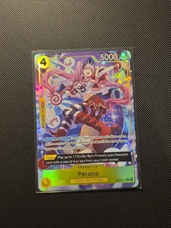 One Piece Perona OP14-111 R 1 Star Alt Art The Azure Sea's Seven - Image 1