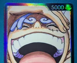 Monkey.D.Luffy #OP09-061 - Gear 5 Alt Art Leader | One Piece | NM | *See Desc - Image 3