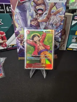 One Piece CCG Luffy-San Starter Deck Gear 5 SR ST21-014 - Image 1