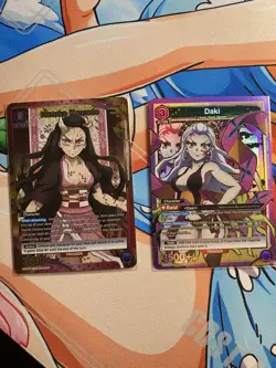Nezuko Kamado Alt Art Demon Slayer Vol.2 Union Arena TCG + Daki SR - Image 4