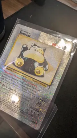 Pokemon Card - Snorlax 64/110 Reverse Holo Legendary Collection WOTC Vintage - Image 3