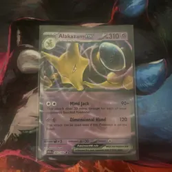 Pokemon Alakazam EX TCG Card Scarlet & Violet 151 Holo 065/165 - Image 1