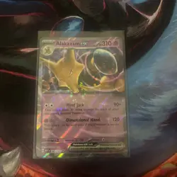 Pokemon Alakazam EX TCG Card Scarlet & Violet 151 Holo 065/165 - Image 3