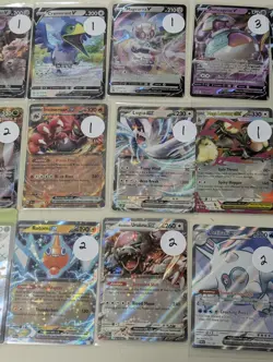 Pokemon Card Lot Of 36 Cards Ex, VMax, V & VStar LP - Image 3