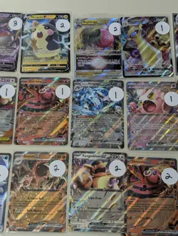 Pokemon Card Lot Of 36 Cards Ex, VMax, V & VStar LP - Image 4