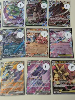 Pokemon Card Lot Of 36 Cards Ex, VMax, V & VStar LP - Image 5