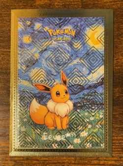 Eevee Gold Holo Non-TCG Safari 2.0 Starry BOX HIT Textured Pokemon Card - Image 1