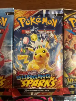Pokemon Booster Packs - Mixed Lot of 9 Packs New Factory Sealed TCG Cards - Image 3