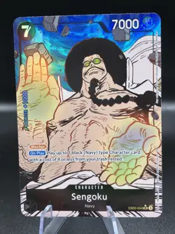 ONE PIECE CARD GAME ANIME 25TH - SENGOKU - EB02-044 ALT ART SUPER RARE ENGLISH - Image 1