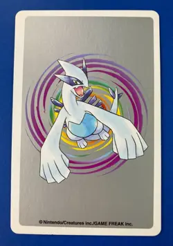 Aipom Playing Poker Card No.190 Lugia Nintendo Japanese Very Rare - Image 5