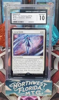 Graded MTG Card - CGC Gem Mint 10 - Modern Horizons 1 - Astral Drift - Image 1