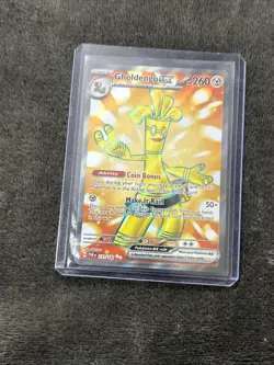 Pokemon TCG Card Gholdengo EX 231/182 Paradox Rift Full Art Holo Ultra Rare - Image 1
