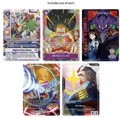SEALED TCG Bandai Card Games Fest 25-26 Promo PACK-Gundam, OP, Luffy OP07-073 - Image 3