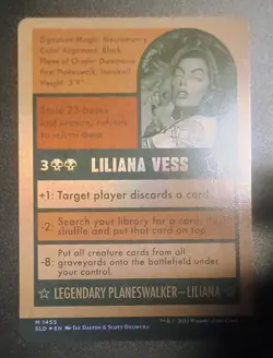 Liliana Vess (1455) EN - Secret Lair Drop Series (SLD) MTG Magic FOIL - Image 2