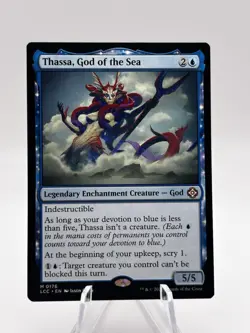 Thassa, God of the Sea 0176 Commander: The Lost Caverns of Ixalan LCC MTG NM - Image 1