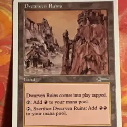 Wizards of the Coast Dwarven Ruins Land Regular English Liz Danforth - Image 2