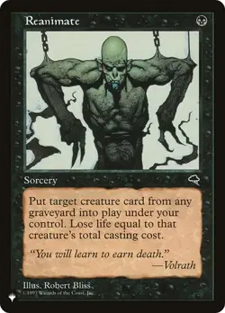 Reanimate - TMP Reprint (PLST) The List - NM - Image 1