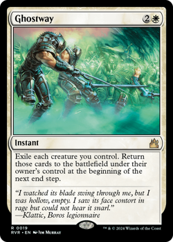 Ghostway (FOIL) x1 - MTG Ravnica Remastered RVR #19 - Image 1