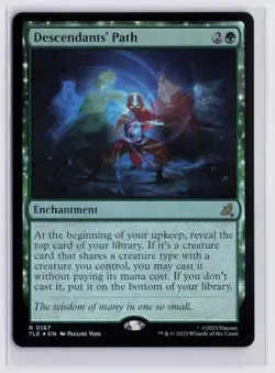 1x - Descendants' Path - FOIL #167 - Avatar: Eternal - NM MTG - Image 1