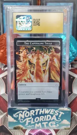 CGC Pristine 10 - Assassin's Creed - Assassin/The Capitoline Triad Token (Foil) - Image 2