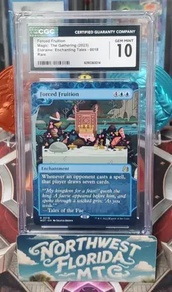 MTG - CGC Gem Mint 10 - Wilds of Eldraine: Enchanting Tales - Forced Fruition - Image 1
