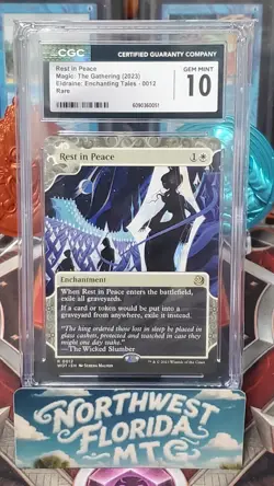 MTG - CGC Gem Mint 10 - Wilds of Eldraine: Enchanting Tales - Rest in Peace - Image 1