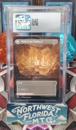 MTG - CGC Gem Mint 10 - Needleverge Pathway / Pillarverge Pathway (Borderless) - Image 2