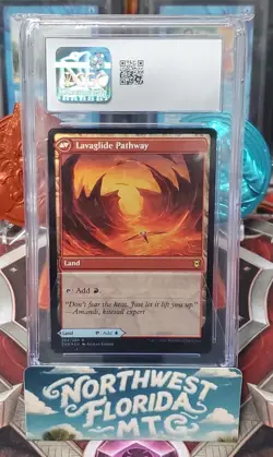 MTG - CGC Mint 9 - Riverglide Pathway / Lavaglide Pathway (Foil) *(Label Error)* - Image 2