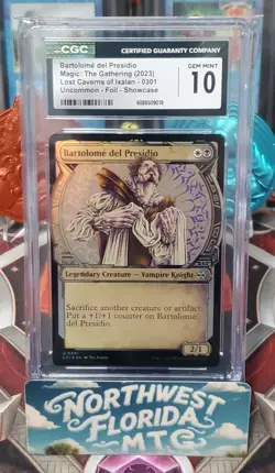 MTG - CGC Gem Mint 10 - Lost Caverns of Ixalan - Bartolome del Presidio (Foil) - Image 1