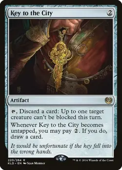 Key to the City [Kaladesh] Foil Near Mint - Image 1