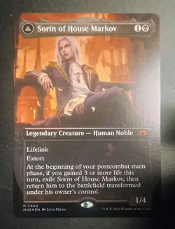 Sorin of House Markov (Borderless) - Modern Horizons 3 (MH3) 444 EN MTG FOIL - Image 1