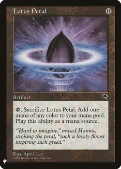Lotus Petal The List NM MTG - Image 1