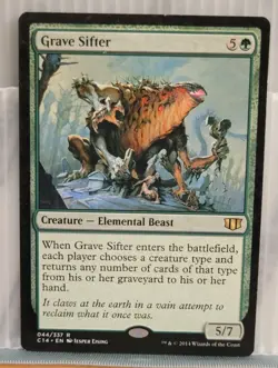 Mtg GRAVE SIFTER LP Commander C14 044/337 -Argo- - Image 1