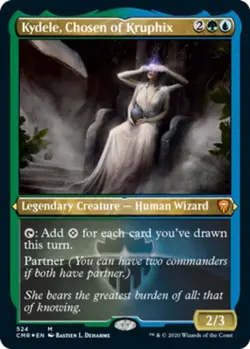 1x Kydele, Chosen of Kruphix - Foil Etched Light Play MTG Magic - Kid Icarus - - Image 1