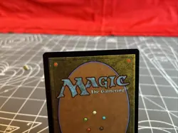 Vintage 1997 MTG Tempest Reflecting Pool NM w/ Purple Stripes Print Error - Image 4