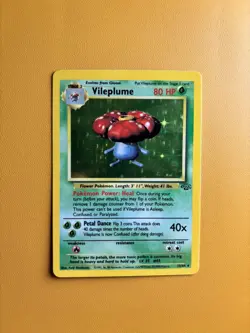 Vileplume | 15/64 | Jungle Holo Rare | Pokemon TCG WOTC 1999 | LP Condition - Image 1