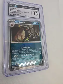 CGC 10 Umbreon (Master Ball Pattern) 059/131 Prismatic Evolutions Holo Pokemon - Image 2