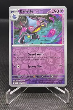 Pokemon Scarlet & Violet Journey Together Banette 060/159 Reverse Holo - Image 1