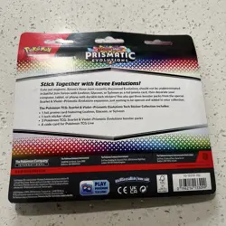 Pokemon TCG Scarlet Violet Prismatic Evolutions Tech Sticker Collection Sylveon - Image 2