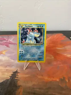 2000 Pokemon Feraligatr Holo Neo Genesis 4/111 - Image 1