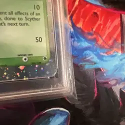 2003 POKEMON EX RUBY & SAPPHIRE #102 SCYTHER EX-HOLO PSA 5 - Image 5