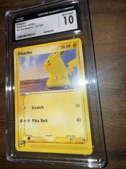 Pokemon TCG 2003 Ex Sandstorm 72/100 CGC 10 Gem mint - Image 5