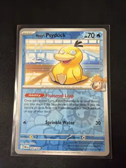 Misty's Psyduck 45/182 Pokemon TCG S&V Destined Rivals Reverse Holo NM - Image 1