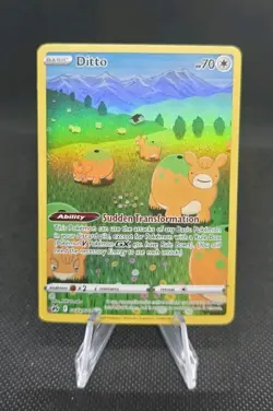 Ditto GG22/GG70 Pokemon Crown Zenith: Galarian Gallery Holo Ultra Rare - Image 1