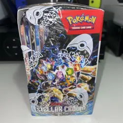 Pokemon TCG Scarlet Violet Steller Crown Booster Box Factory Sealed SV07 - Image 4