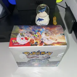 Pokemon TCG Scarlet Violet Steller Crown Booster Box Factory Sealed SV07 - Image 5